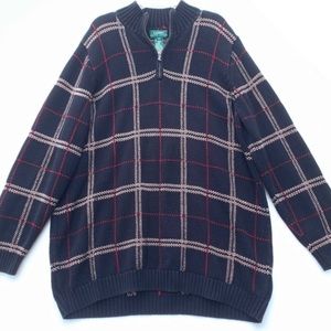 Lauren Ralph Lauren Half-Zip Sweater Size XL